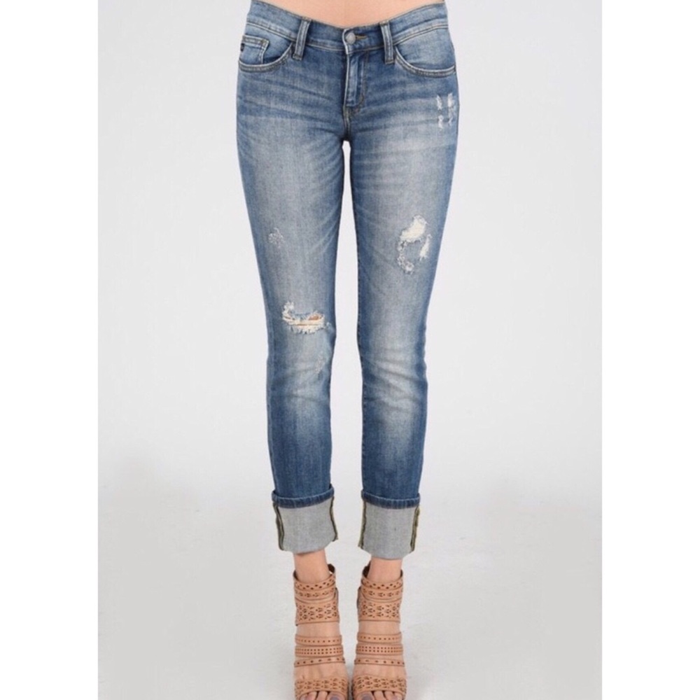 Judy Blue Cuffed Jeans